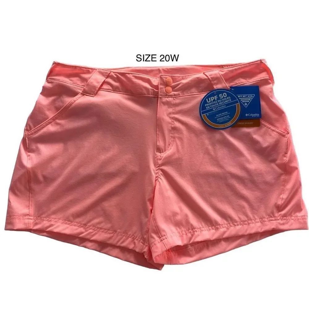 COLUMBIA SIZE 20W WOMENS CORAL POINT lii SHORTS